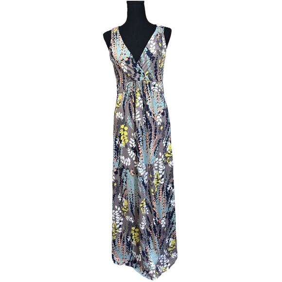 Boden Dresses & Skirts - Boden Womens Jersey Maxi Dress Size US 10R Floral Bohemian Festival Stretch